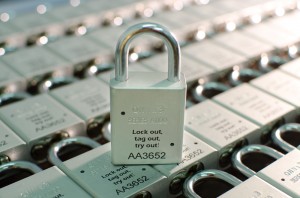 LOTO safety lock identification